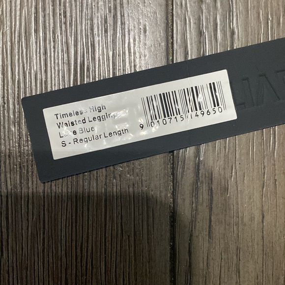 NWT Oner Active Timeless Lesggings | Regular Length | Lake Blue | Small - Picture 7 of 7